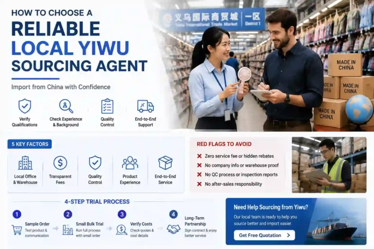 how to choose a reliable local yiwu sourcing agent