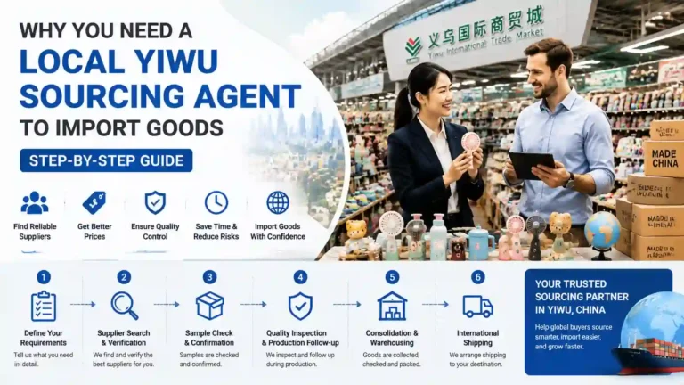 why you need a local yiwu sourcing agent to import goods