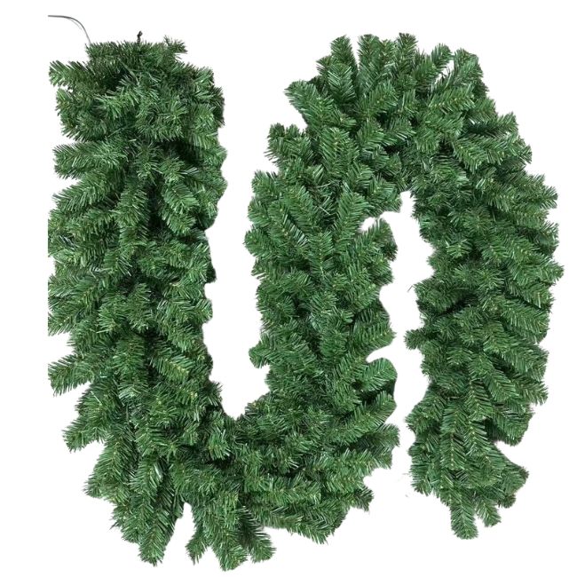 white background photography christmas garland