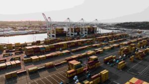 What Is the 2027 Chinese New Year Sourcing Timeline? cargo port containers aerial