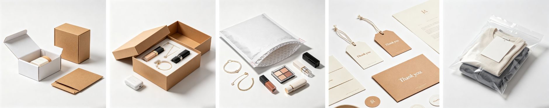 different packaging solutions