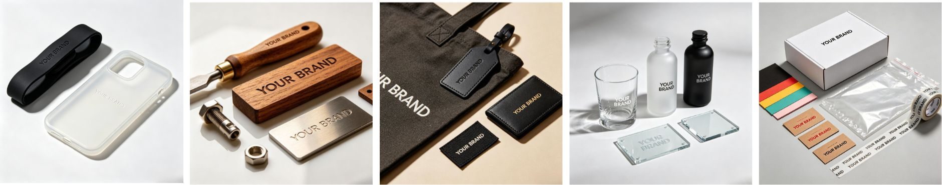 material and recommended logo process